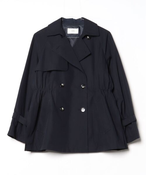 SHIPS（シップス） トレンチコート 36 ネイビー レディース : ZOZOTOWN