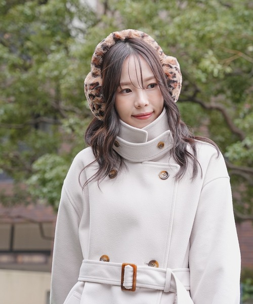 Honeys（ハニーズ） 耳当て イヤーマフ たためるイヤーマフラー