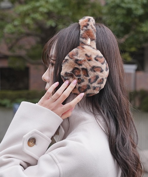 Honeys（ハニーズ） 耳当て イヤーマフ たためるイヤーマフラー