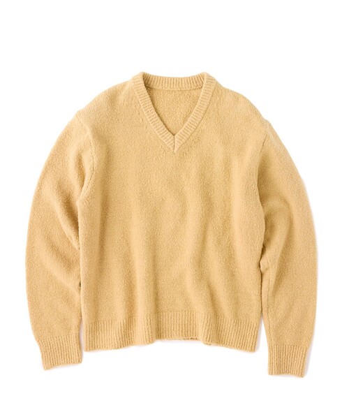 M TO R（ムウトアール） ニット セーター MU BRUSHED V NECK PUD