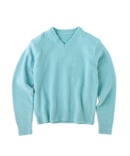 M TO R（ムウトアール） ニット セーター MU BRUSHED V NECK PUD
