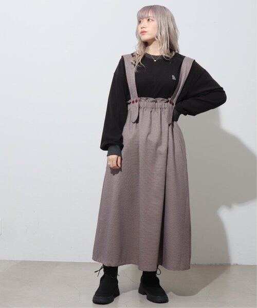 「DOUBLE NAME」 長袖カットソー FREE ブラック レディース_画像9