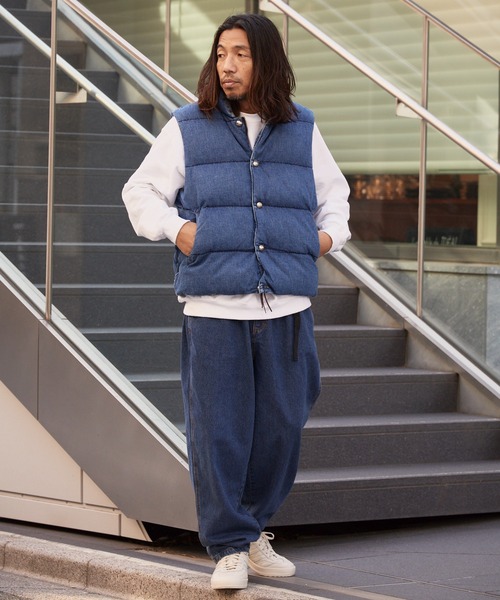 REMI RELIEF（レミ レリーフ） ダウンベスト ベスト ナチュラル加工