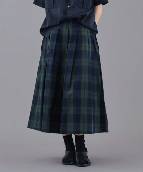 BRITISH MADE スカート 「MACALASTAIR / マカラスター」ソフトプリーツ