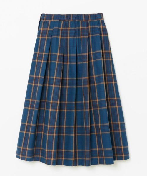 BRITISH MADE ×macalastairソフトプリーツチェックスカート BRITISH MADE スカート 「MACALASTAIR / マカラスター」ソフトプリーツ