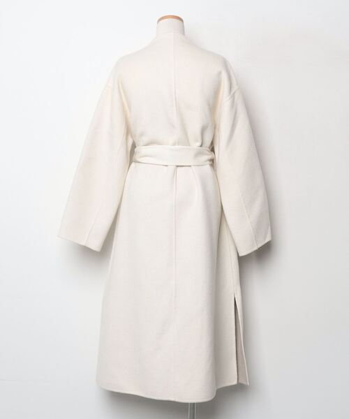 「FRAY I.D」 ノーカラーコート 1 ベージュ レディース_画像2