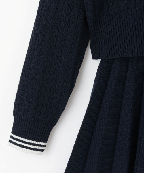 セットアップ 「130cmあり」ニットセットアップ キッズ 子供服 女の子の画像