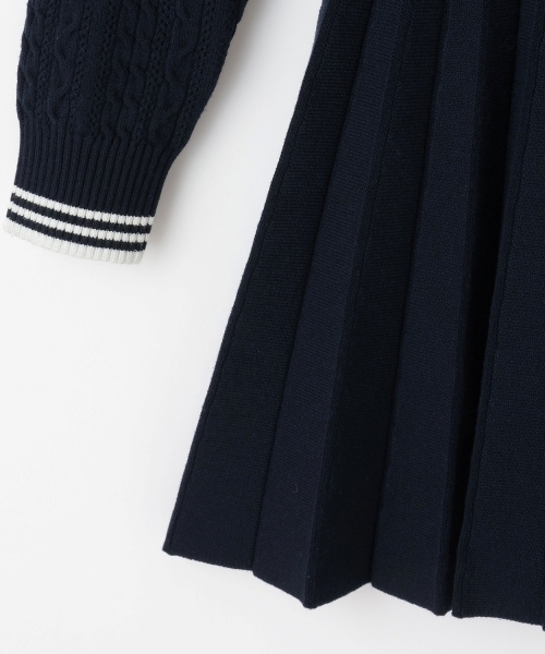 セットアップ 「130cmあり」ニットセットアップ キッズ 子供服 女の子の画像