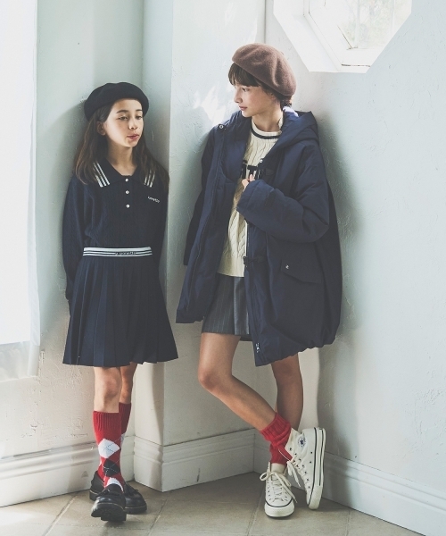 セットアップ 「130cmあり」ニットセットアップ キッズ 子供服 女の子の画像