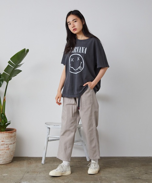 「Gramicci」 チノパンツ M オリーブ メンズ_画像8