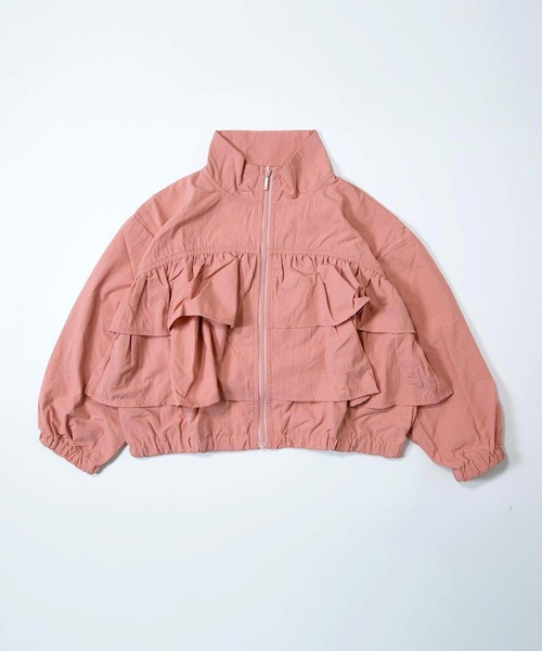 yori  フリルライトブルゾン　ピンク yori フリルライトブルゾン ピンク36 新品 【公式通販】
