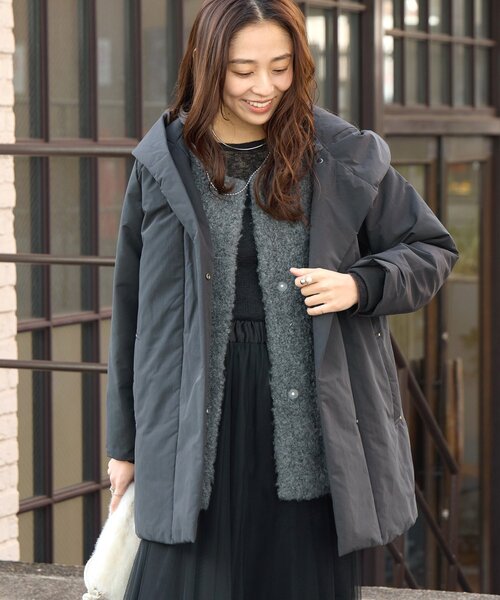 un dix cors（アンディコール） ダウンコート ダウンジャケット 「上品