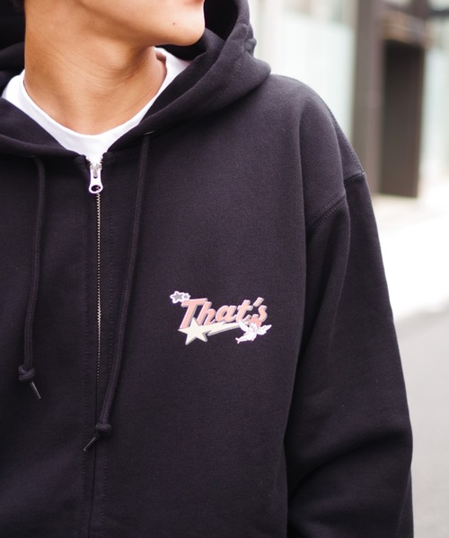 That's life ジップアップパーカー LARGE グレー メンズ : ZOZOTOWN