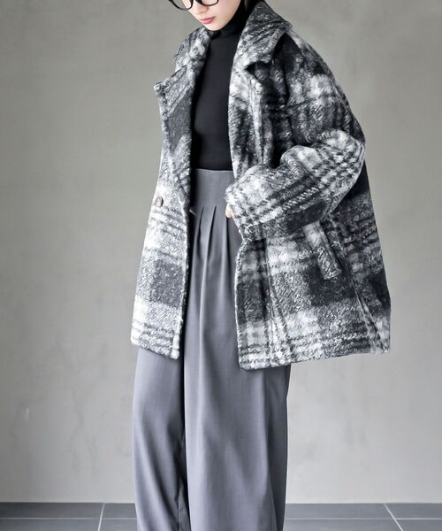 「rps」 チェスターコート フリー オレンジ レディース_画像3