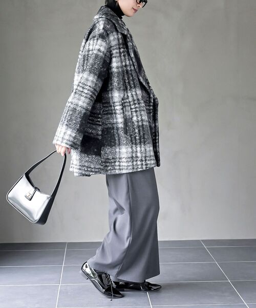 「rps」 チェスターコート フリー オレンジ レディース_画像5