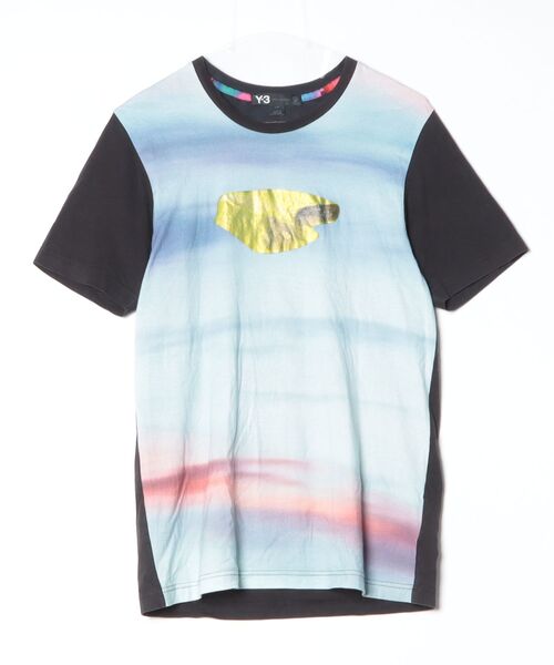 Y-3 「Y-3」 半袖Tシャツ S ブルー メンズ : ZOZOTOWN Yahoo!店 - 通販 