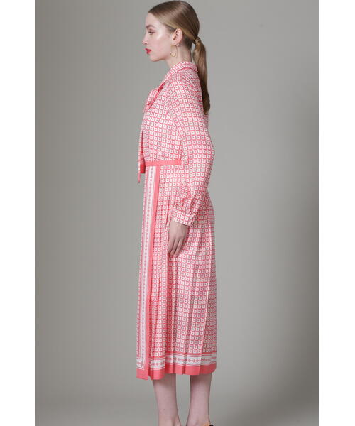 PINKY&DIANNE（ピンキー アンド ダイアン） 長袖ワンピース 36 ピンク