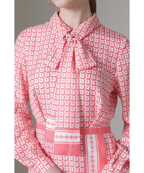 PINKY&DIANNE（ピンキー アンド ダイアン） 長袖ワンピース 36 ピンク