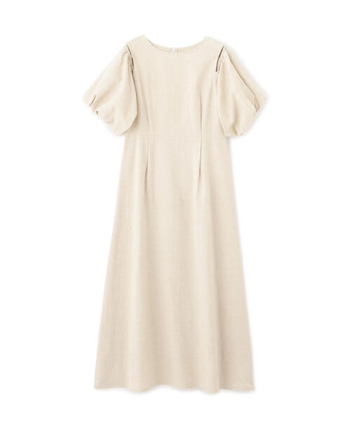 「N.（N. Natural Beauty Basic）」 半袖ワンピース SMALL ホワイト レディースの画像