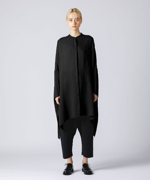 mizuiroind（ミズイロインド） 長袖ブラウス FREE ブラック レディース