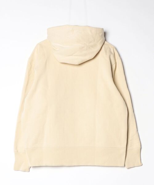 「Champion」 ワンポイントプルオーバーパーカー X-LARGE イエロー メンズ_画像2