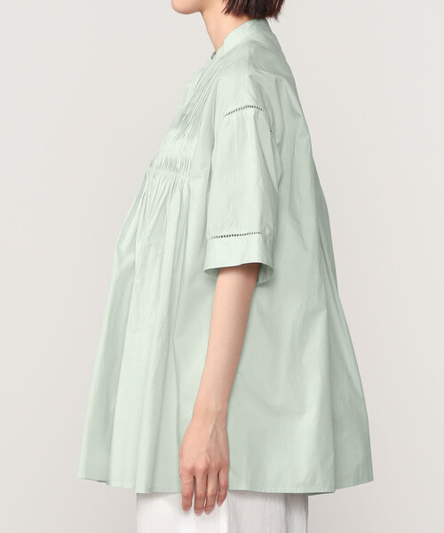 「Bshop」 「INDIA INDUSTRY 」半袖シャツ 1 ブラック レディース_画像9