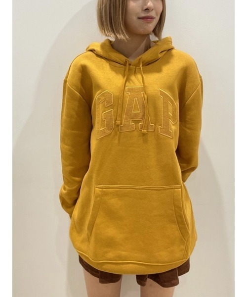 GAP（ギャップ） プルオーバーパーカー M イエロー メンズ : ZOZOTOWN
