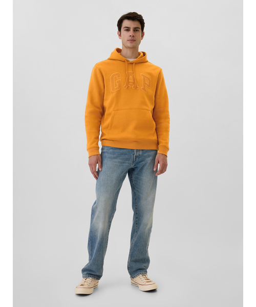 GAP（ギャップ） プルオーバーパーカー M イエロー メンズ : ZOZOTOWN