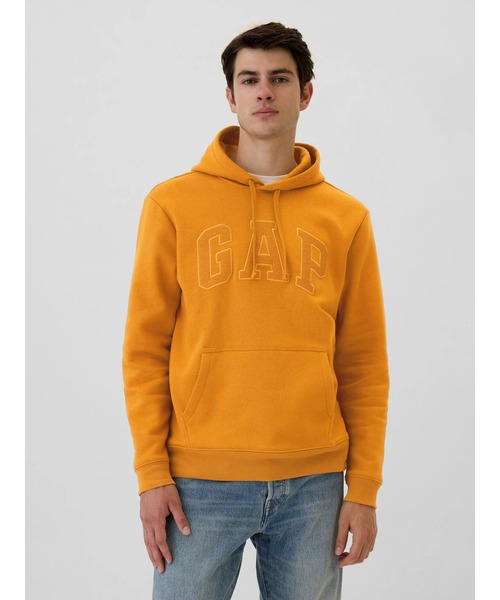 GAP（ギャップ） プルオーバーパーカー M イエロー メンズ : ZOZOTOWN