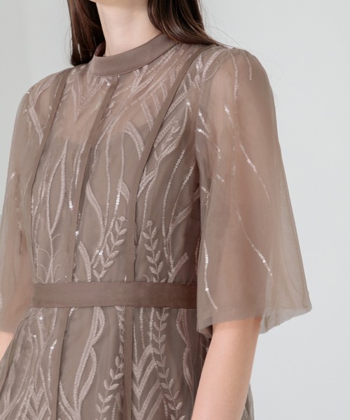 Leja（レジャ） 半袖ワンピース MEDIUM チョコ レディース : ZOZOTOWN