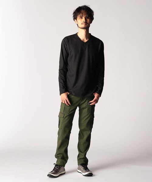 NICOLE CLUB FOR MEN（ニコルクラブフォーメン） カーゴパンツ ガム