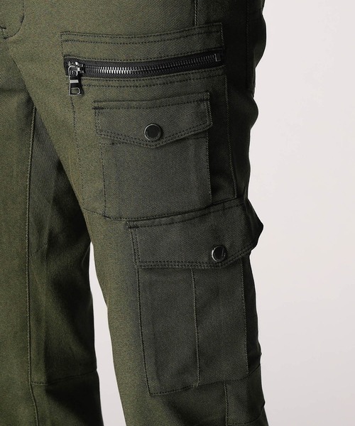 NICOLE CLUB FOR MEN（ニコルクラブフォーメン） カーゴパンツ ガム