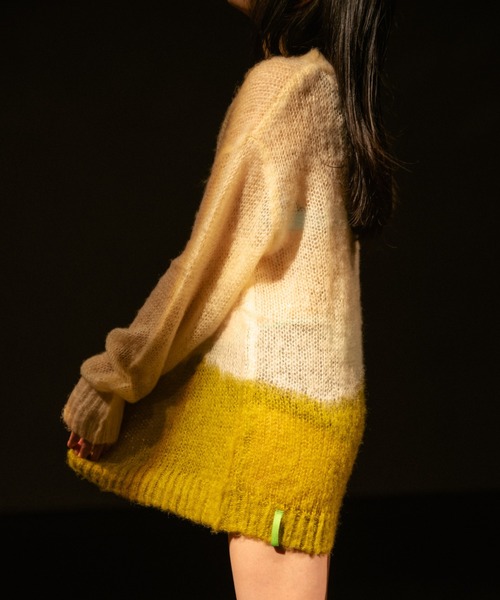 PAMM（パム） 長袖ニット FREE ライトブルー レディース : ZOZOTOWN