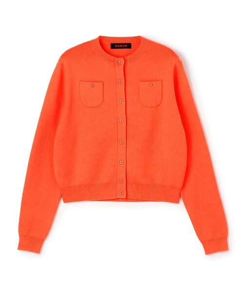 CABaN（キャバン） カーディガン S コーラル レディース : ZOZOTOWN