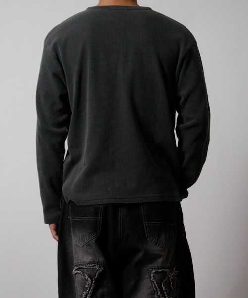 NYLAUS（ナイラス） tシャツ 「NYS」2026新作 ショート丈 クロス刺繍