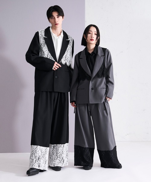 Ellno Loset（エルノロゼット） ジャケット テーラードジャケット 2way