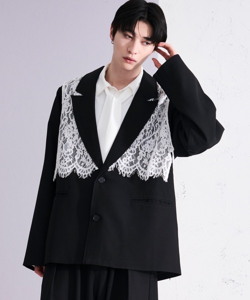 Ellno Loset（エルノロゼット） ジャケット テーラードジャケット 2way