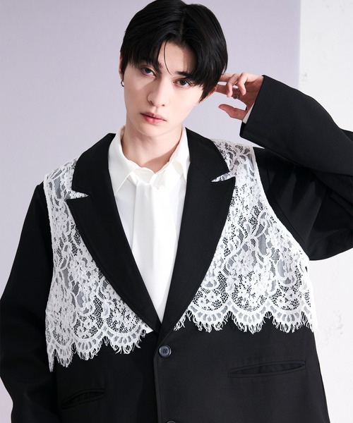 Ellno Loset（エルノロゼット） ジャケット テーラードジャケット 2way