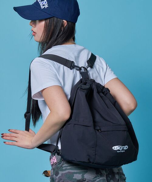 バッグ zzzzaaaa SEQUENZE トートバッグ WEB限定 / 2WAY仕様 ユニセックスナップサック