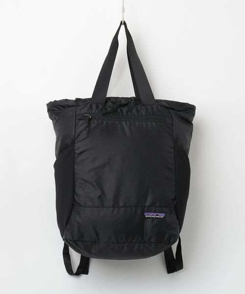 「patagonia」 ワンポイント2WAYバッグ - ブラック レディース
