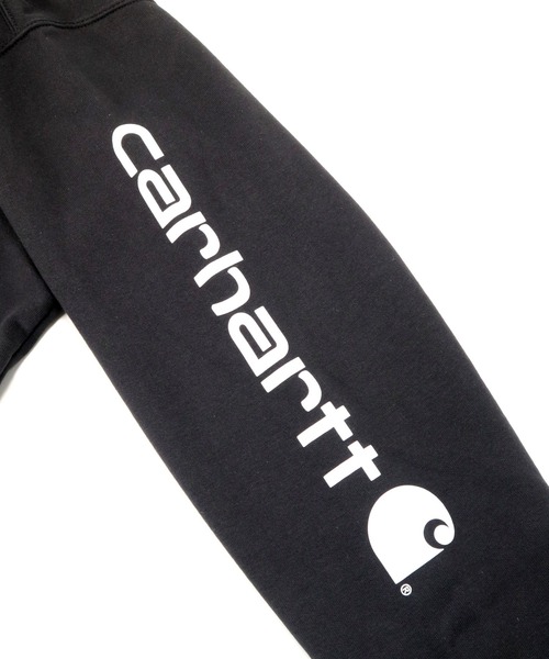 「Carhartt」 プルオーバーパーカー M ネイビー メンズの画像