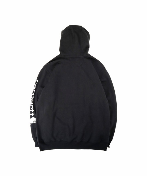 「Carhartt」 プルオーバーパーカー M ネイビー メンズの画像
