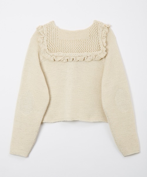 ❤️❤️❤️❤️最新型❤️❤️❤️❤️激安❤️❤️❤️❤️ leinwande（ラインヴァンド） カーディガン Sailor Crochet Cardigan