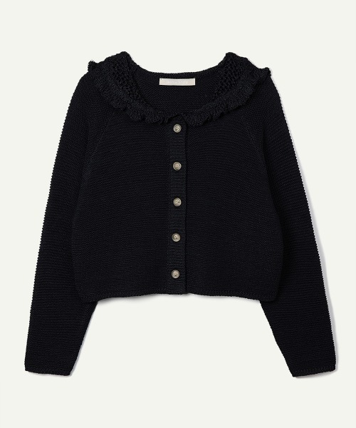 leinwande（ラインヴァンド） カーディガン Sailor Crochet Cardigan