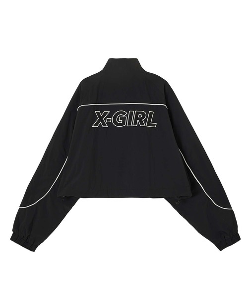 「X-girl」 ブルゾン S ブラック レディースの画像