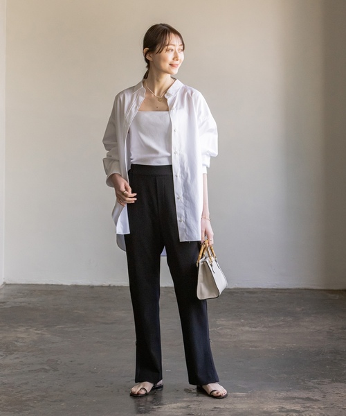 「NOBLE」 パンツ 36 ホワイト レディースの画像