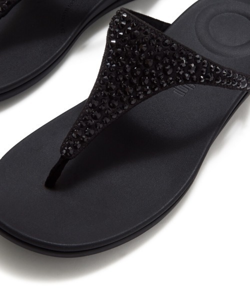 FitFlop（フィットフロップ） サンダル ミュール SOLAY MIXED-CRYSTAL