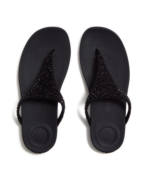FitFlop（フィットフロップ） サンダル ミュール SOLAY MIXED-CRYSTAL