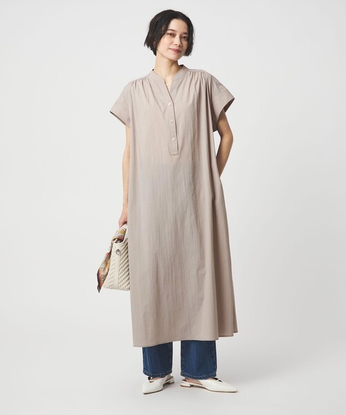 ワンピース 「size SHORTあり」WONDER CLOTH スキッパー ワンピースの画像