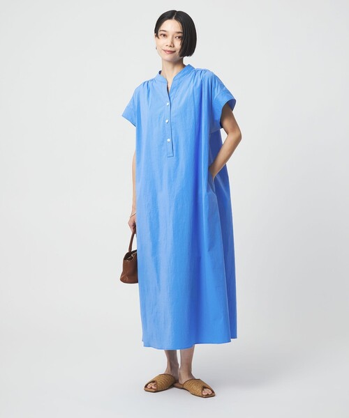 ワンピース 「size SHORTあり」WONDER CLOTH スキッパー ワンピースの画像